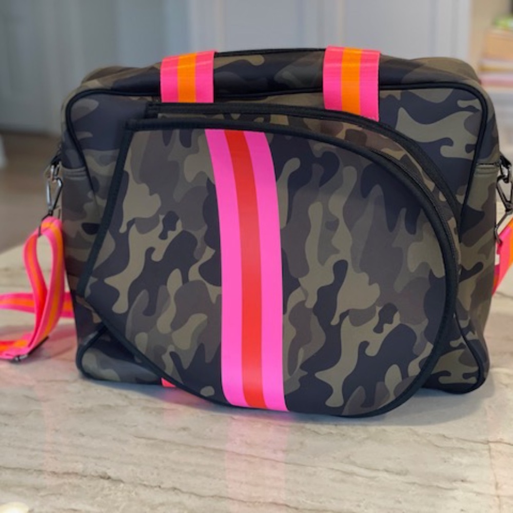 Haute Shore Billie Showoff Neoprene Tennis Bag